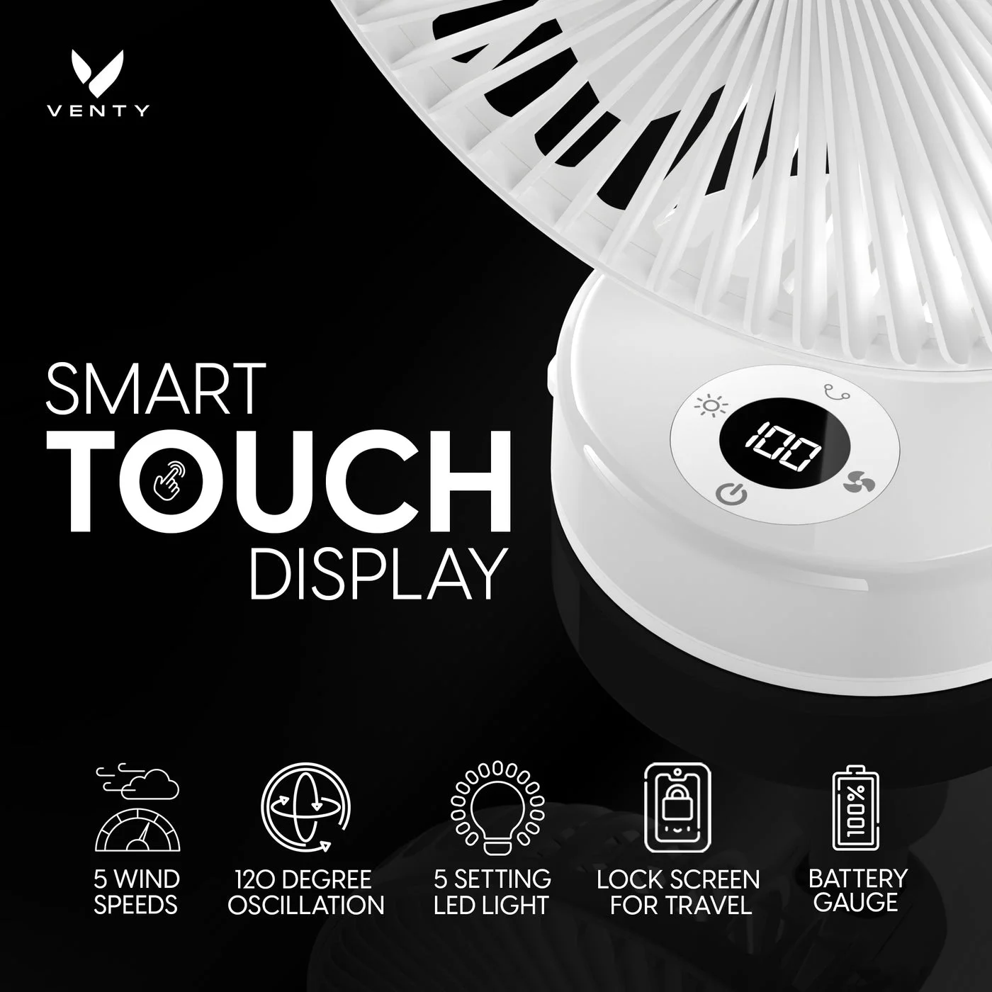 VENTY csíptethető ventilátor - Image 3